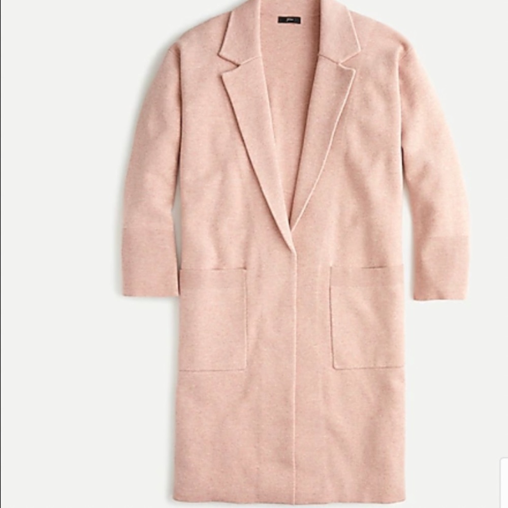 J. Crew Ella Long Sweater Blazer